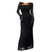 koronkowa czarna sukienka