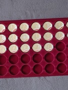 Polska 10 zł. Kompletna seria 19 szt. Srebro .