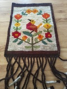 Makatka wełniana z lat 90'