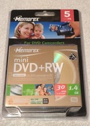 Płyta mini DVD-RW 8cm Memorex 1,4 GB 30 min.