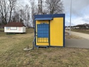 Lodziarnia pawilon handlowy maszyna do lodów 