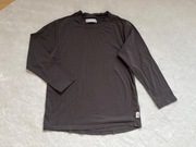 Zara t shirt koszulka longsleve szara grafit basic 134 9lat jesień