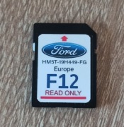 Karta Mapa do nawigacji Ford Sync 2 F12 Europa 2024