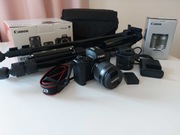 CANON EOS M50 + 2 obiektywy (15-45mm i SZEROKOKĄTNY 11-22mm) + DODATKI