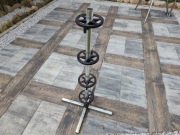 Stojak na koła, felgi.