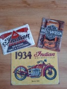 Metalowe szyldy,plakat - reklamowe cena za 3szt