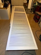 Ażurowe drzwi 242,2cm x 59,4cm (dostępnych 8 szt). Beżowe: Beckers+impregn