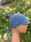 Wiązana chusta z daszkiem muślinowa czapka dzieci