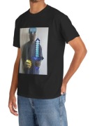 Męski bawełniany T-shirt z oryginalnym nadrukiem 