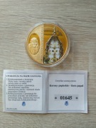 30. Medal okolicznościowy Korony Papieskie Tiara