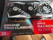 Karta graficzna MSI rx 7900xt 20GB Gwarancja