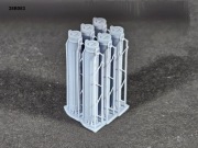 Niemieckie pojemniki na pociski 88mm kwk43 zamkniete 1:35 druk 3d