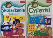 Gry 2 szt CYFERKI,SKOJARZENIA Gratis MÓWIĄCE PIÓRO