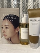 CENTELLA zestaw pianka do mycia i olejek oczyszczający