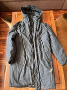 Płaszcz zimowy, chłopięcy ZARA, granatowy rom S (MEX 38)