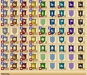 Plemiona Konto 5 blach za światy mnóstwo flag.