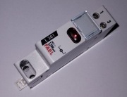 LAMPKA SYGNALIZACYJNA-Wskaźnik zasilania-FAEL L301 na szynę TH - czerwona. 