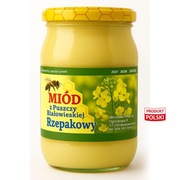 Miód rzepakowy z okolic Białowieży z własnej pasieki - 4 x 1250g