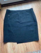 Gerry Weber casual czarna zimowa spódnica asymetryczna