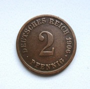 2 Fenigi 1906 r. G.  Niemcy