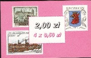 Zeszycik znaczkowy Dworki polskie (4 x 3497 Dwór w Łopusznej) - Szczecin
