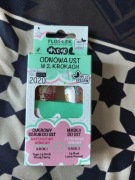 Floslek. Zestaw do ust. Wiśniowy peeling + maska do ust