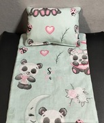 Pościel dla lalki do wózka , kołyski