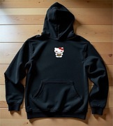 Męska Czarna Bluza M Hello Kitty i CBD