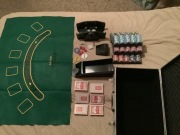 Mega zestaw do pokera XXL 600 żetonów walizka - jak nowy