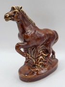 Ceramiczna figurka Konia, kolor brązowy