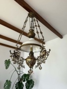 Unikatowy komplet 3 Żyrandoli Mosiężnych Freya Brenner – 3 Wielkości