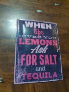 Blacha dekoracyjna - tin sign