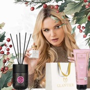 Zestaw Prezentowy 585 Glantier- Perfumy+Dyfuzor+Balsam+Torebka