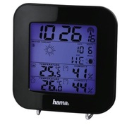 Stacja pogody HAMA EWS-200 Data Alarm pamięć Temp Min Max synchro DCF podśw
