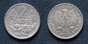 moneta 2zł jagody 1972