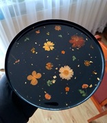 Taca ozdobna, żywica 