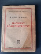 Książka "Manifest Komunistyczny". K.Marksa i F.Engelsa