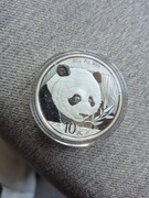 Chińska Panda 2018r. Srebro 30g, Ag 999