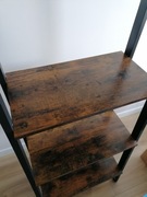 Regał schodkowy rustykalne drewno