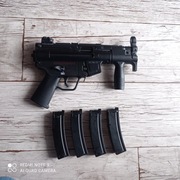 pistolet maszynowy asg gbb  mp5 k gazowy 