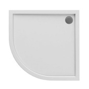 Brodzik Oltens Superior biały akrylowy półokrągły 90 cm