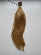 Włosy słowiańskie naturalne nano ringi 40 cm /41 gram blond