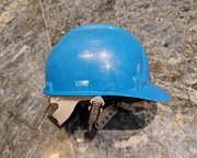 Kask podbródkowy Hełm Niebieski 53-62 HDPE