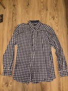 Męska koszula w granatową kratę Bytom Rozmiar 40