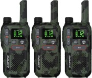 BAOFENG GT-18 Walkie Talkie PMR446 Zestaw 3x Akumulator Latarka