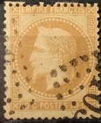 Znaczek pocztowy Francja z 1862/71 Cesarz Napoleon