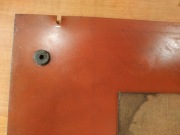 UNITRA Polkat korektor Equalizer KG 201 spód obudowy płytka izolacyjna