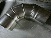 Kolano obrotowe kwasoodporne regulowane stal nierdzewna 100mm