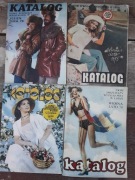 KATALOGI Domu Sprzedaży Wysyłkowej w Łodzi z lat 70-ych - 4 szt. !