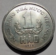 WIETNAM 1 Hao 1976 okołoMENNICZA